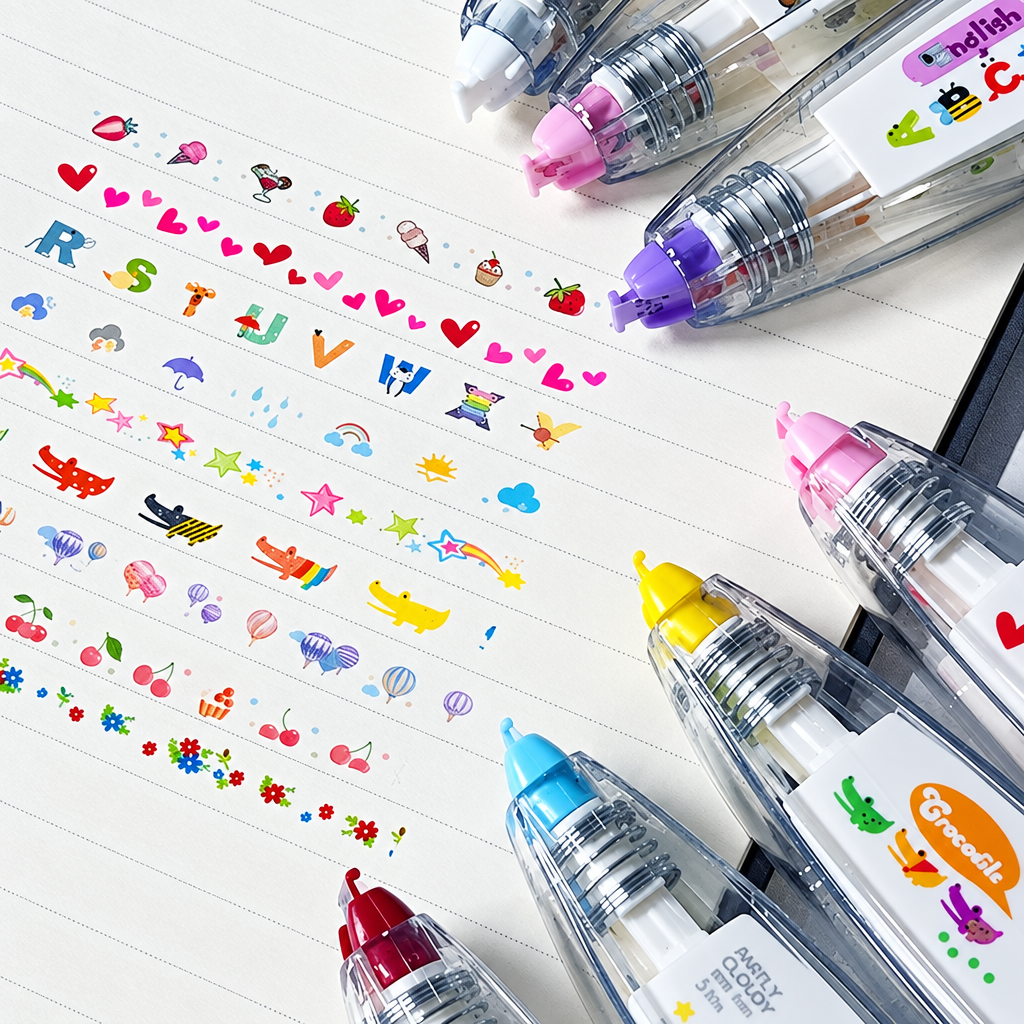DoodleTape – Dekorativ teiprulle til journaling og håndverk