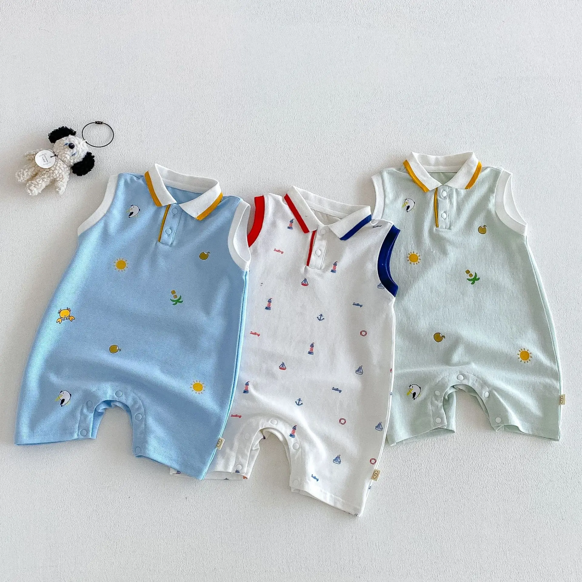 SunnyBaby – Komfortabel og søt – Polo-body til babyer