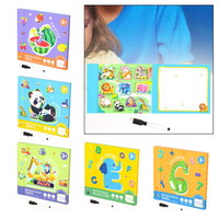 Thumbnail for SmartMatch – Lekende og lærerikt – Magnetisk 2-i-1 tegne- og puslespillbok