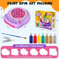 Thumbnail for SpinArt – Kreativt og lærerikt – DIY-malingsspinnemaskin