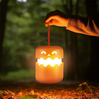 Thumbnail for SpookyLight – Festlig og unik – Halloween-gresskarlampe