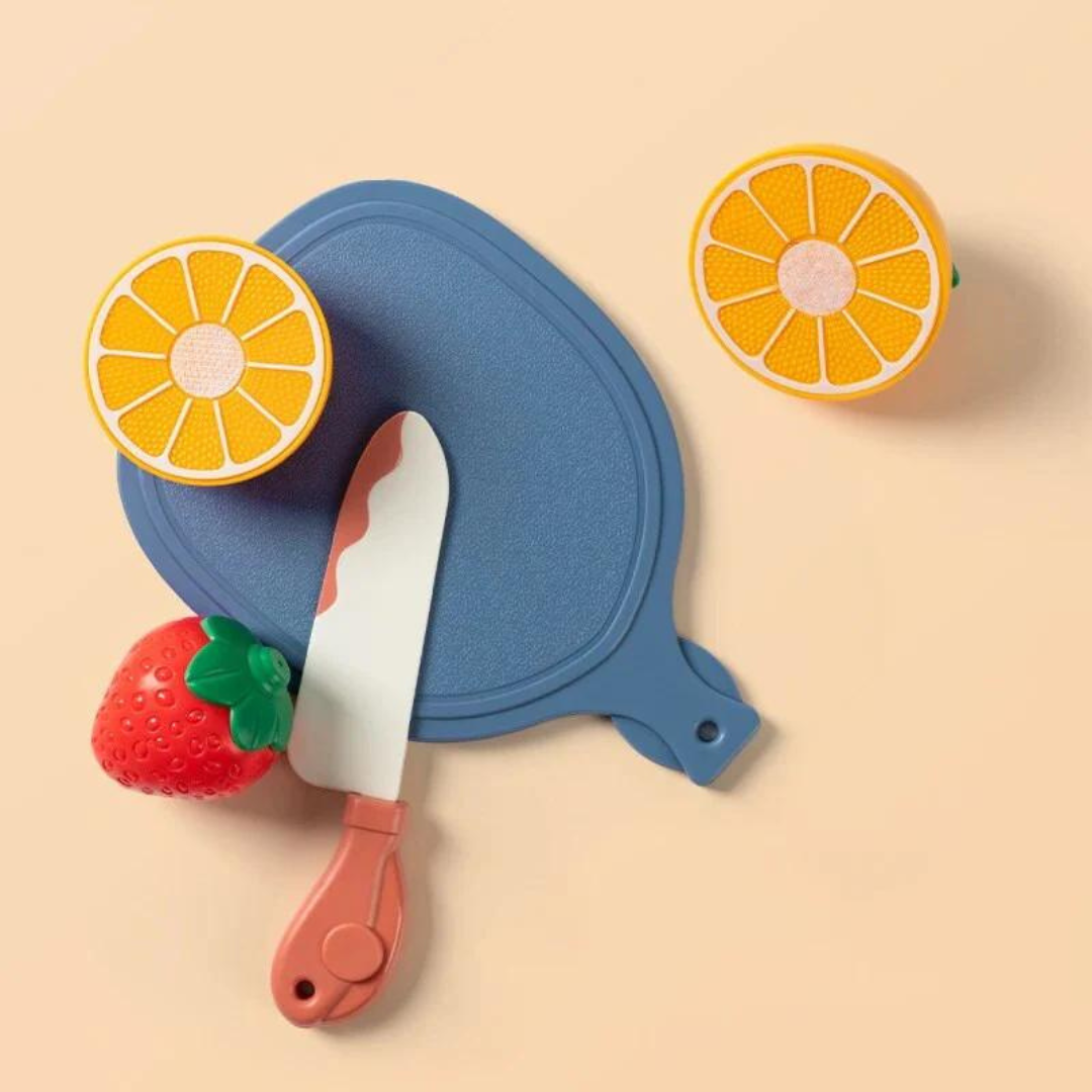 Fruitigo – Lære og leke – Montessori fruktskjæresett