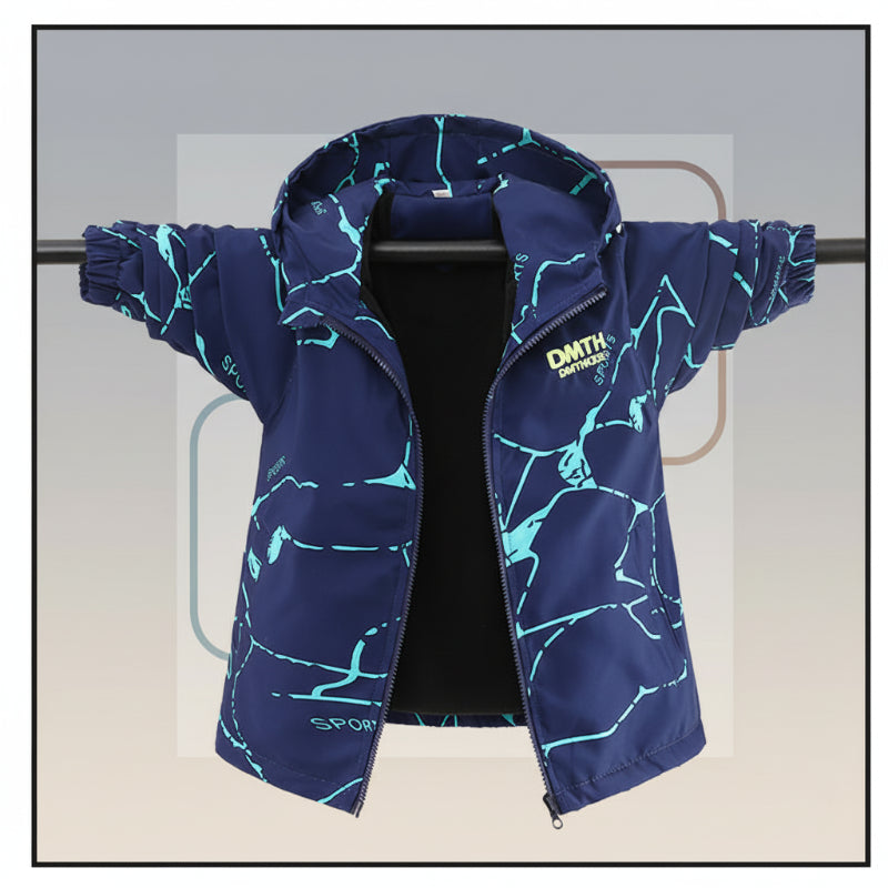 Reversible Kids Jacket – Vanntett og vindtett – Lett jakke