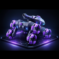 Thumbnail for CrazyWheels – Kult og spennende – RC-tankbil med gelball-skytter