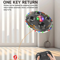 Thumbnail for AeroQuest – LED & RC – Svevende UFO-drone