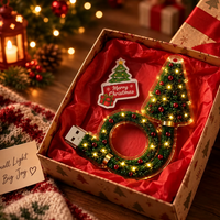 Thumbnail for HolidayBeam – Festlig og stemningsfull – USB-juleprojektor med lysmønstre