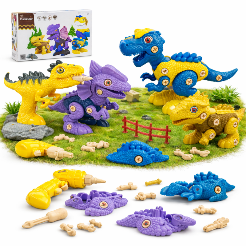 JurassicDrill – Kult og lekent – Dino DIY-sett