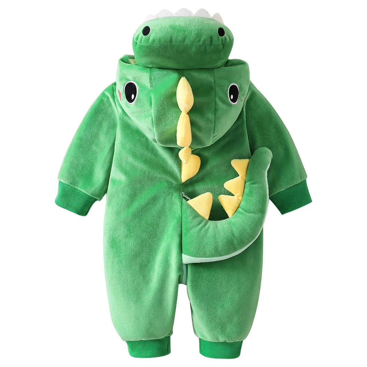 RoarBuddy – Søt og leken – Baby-dinosaur-onesie med hette