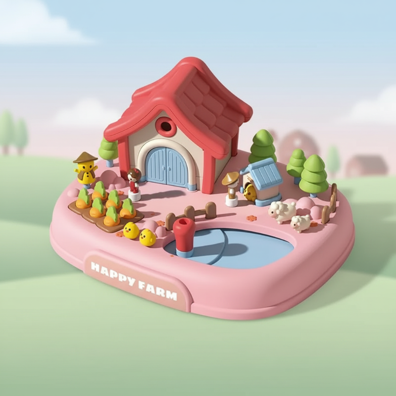 Magnetic Princess Castle – Kreativt og magisk – magnetisk dukkehus-lekesett