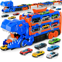 Thumbnail for JurassicTruck™ – Tøff og morsom – sammenleggbar Dino-transportvogn