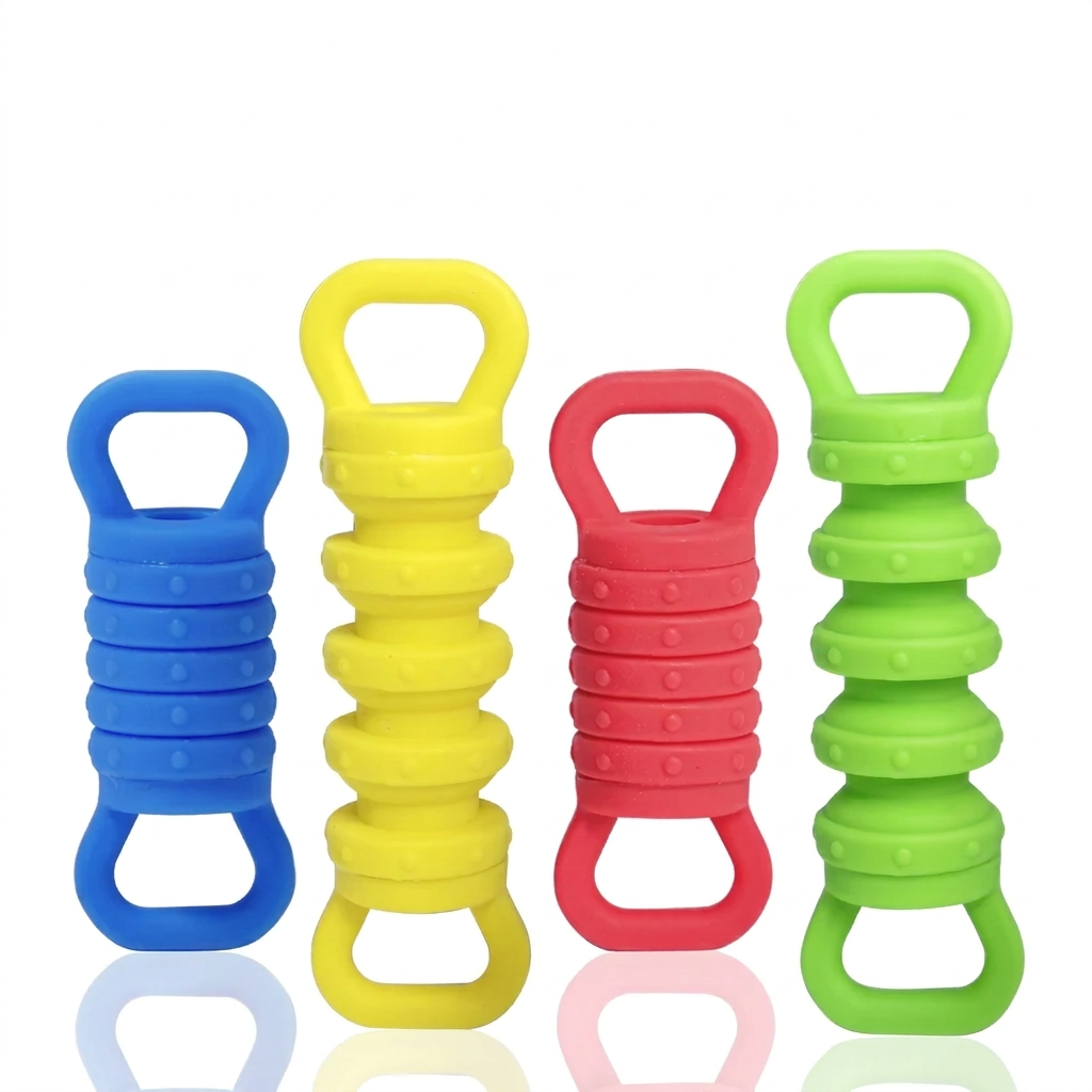 Plungy – Elastisk og sensorisk – Fidget-leker i silikon (sett med 4)