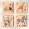 ZooStack – Tre & Interaktivt – Dyreklosser Puzzle