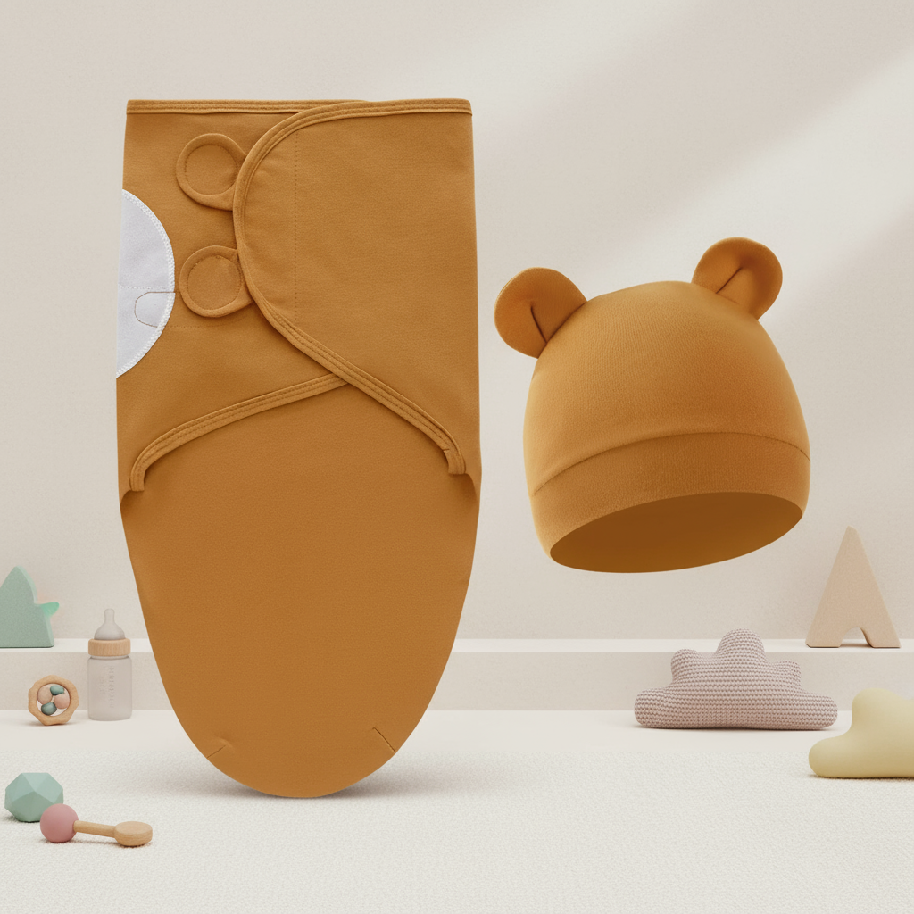 SnuggleBear – Myke og varme – Babyteppe