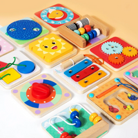 Thumbnail for TinySkills – Kreativt og lærerikt – Montessori magnetisk aktivitetsbrett