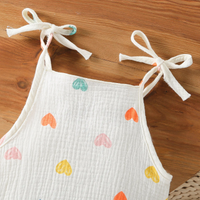 Thumbnail for LittleBlossom – Sommerlig komfort og stil – Bodysuit med hette til baby