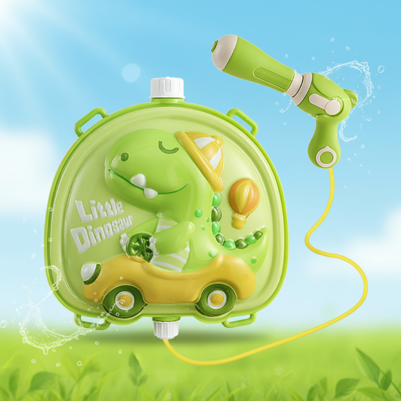 Kids Water Blaster – Lekent og praktisk – Ryggsekk med vannpistol