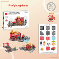 Thumbnail for Magnetic Road Blocks – Kreativt og lærerikt – Byggesett med magnetiske veier