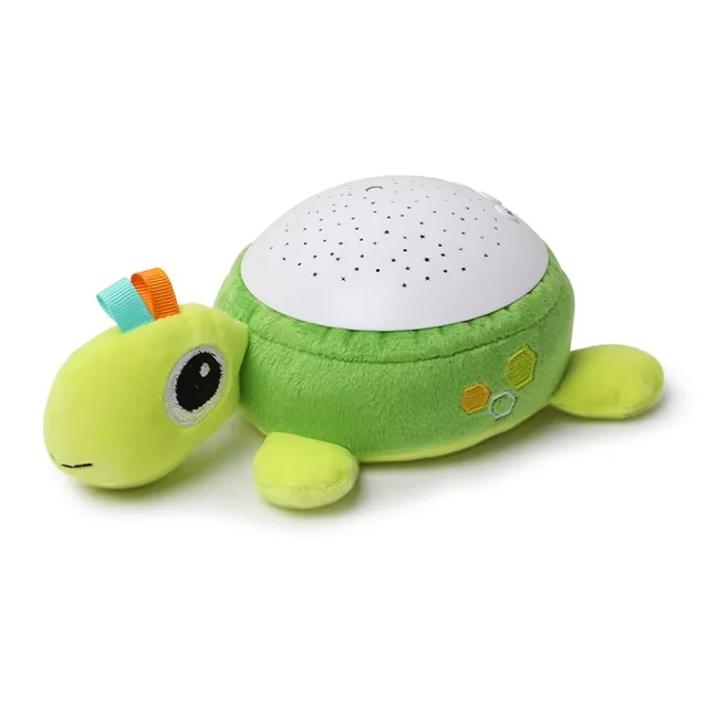 StarPlush – Myk og beroligende – kosedyr med nattlampe-projektor
