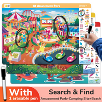 Thumbnail for Search and Find Game – Læring og lek – Aktivitetsbok