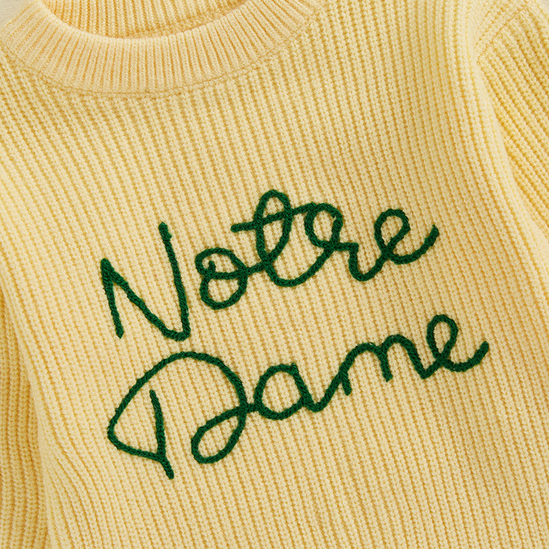 WarmWeave – Komfortabel og lekende – «Notre Dame»-genser