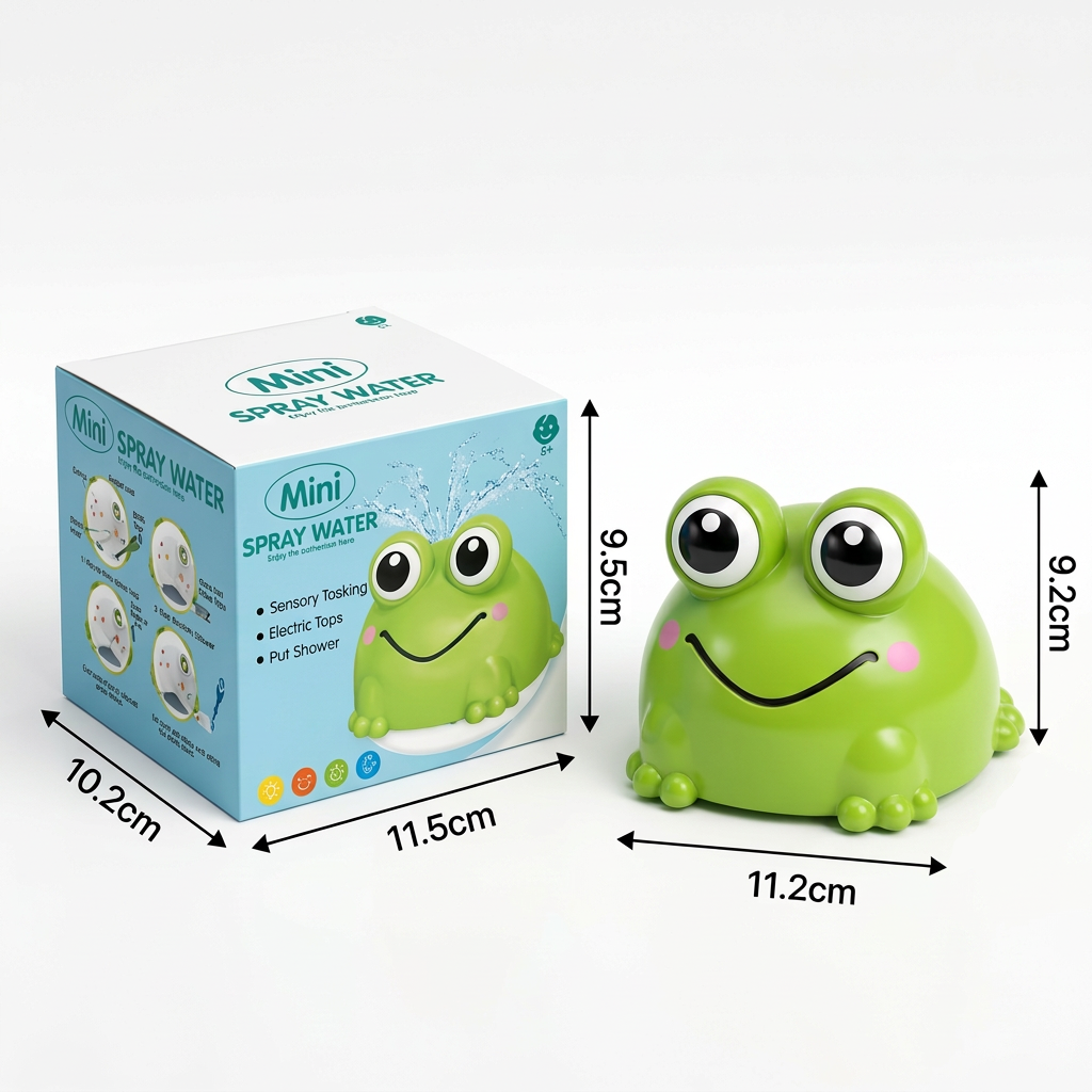 FrogSplash – Munter og interaktiv – Automatisk vannfontene
