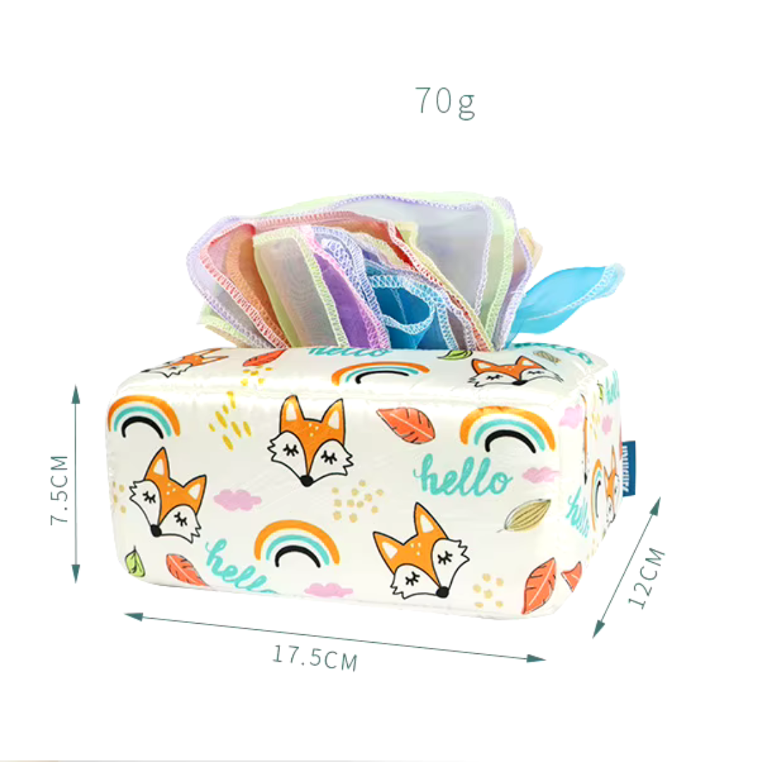 KleurenKracht – Utvikling og sanser - Montessori sensorisk tøyeske