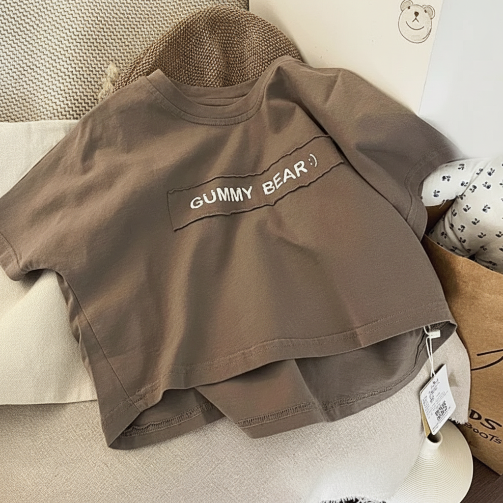 SoftMate – Enkelt og stilig – Gutteskjorte med korte ermer