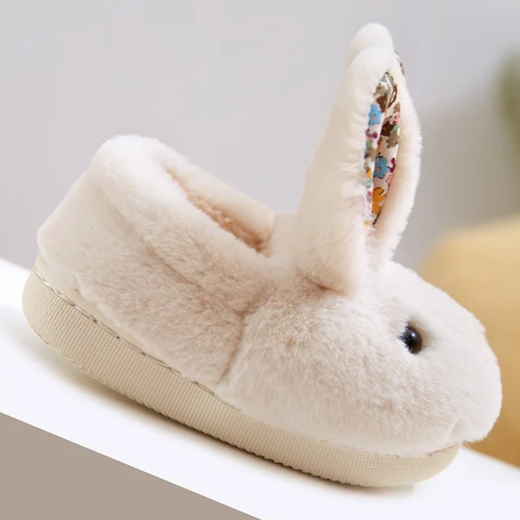 BunnyToes – Myke og varme – Plysj-kaninsko