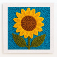 Thumbnail for ThreadArt – Håndlaget og fargerikt – Broderisett med dyr