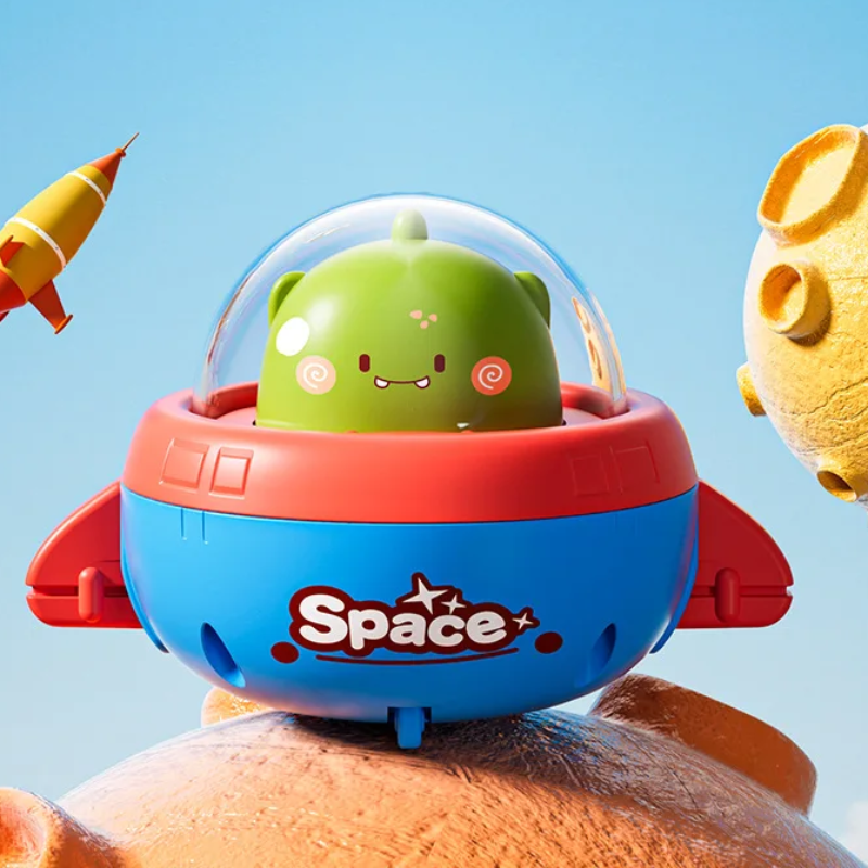 Push and Go UFO Toy – Motorikk & Lek – UFO-leker
