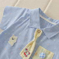 Thumbnail for KiddoStyle – Søt og myk – Jumpsuit for barn med slips og lapp