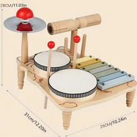 Thumbnail for Woods – Musikalsk og pedagogisk – Tre-trommesett for småbarn