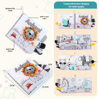 Thumbnail for SoftTails – Fargerik og sensorisk – Baby-bok med haler