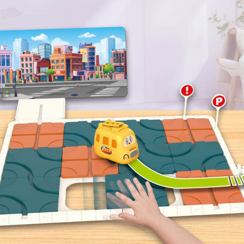 ThinkFun – Logisk tenkning og konsentrasjon – Togpuslespill