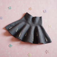 Thumbnail for Girls Knitted Skirt – Komfort og stil – Barne skjørt