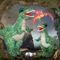 Thumbnail for MegaDino – Eventyrlig og interaktiv – Oppblåsbar RC-dinosaur