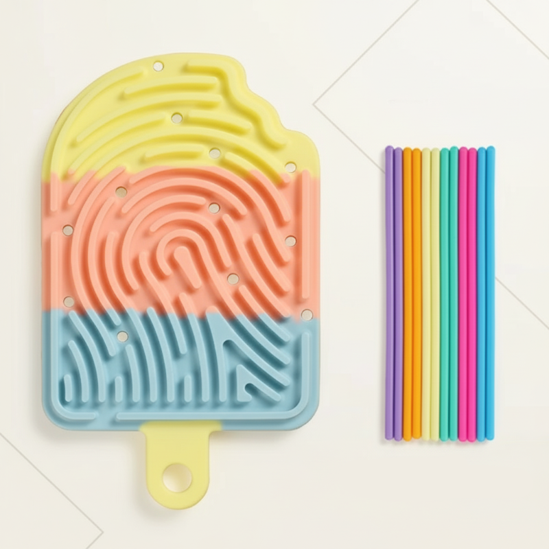 FidgetFrost – Lekent og mykt – Silikon Busy Board