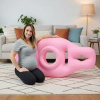 Thumbnail for CozyBump – Komfort og støtte – Multifunksjonelt graviditetspute