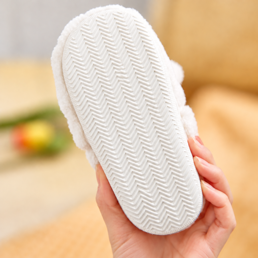 BunnyToes – Myke og varme – Plysj-kaninsko