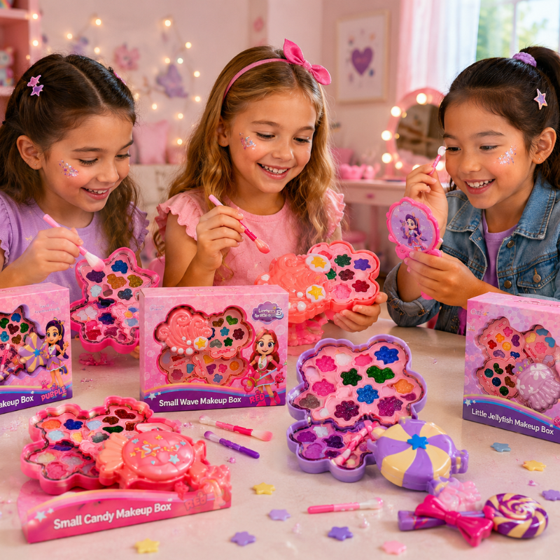 Make-Up Playset - Trygt og stimulerende for kreativiteten - magisk sminke