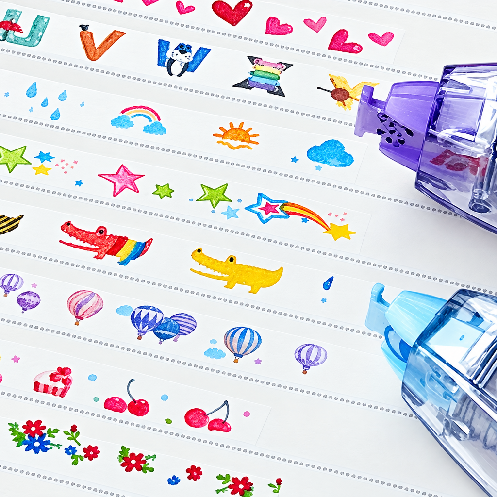 DoodleTape – Dekorativ teiprulle til journaling og håndverk