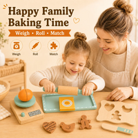 Thumbnail for BakeBuddy – Kreativt og lærerikt – Lekesett med trebakstøy