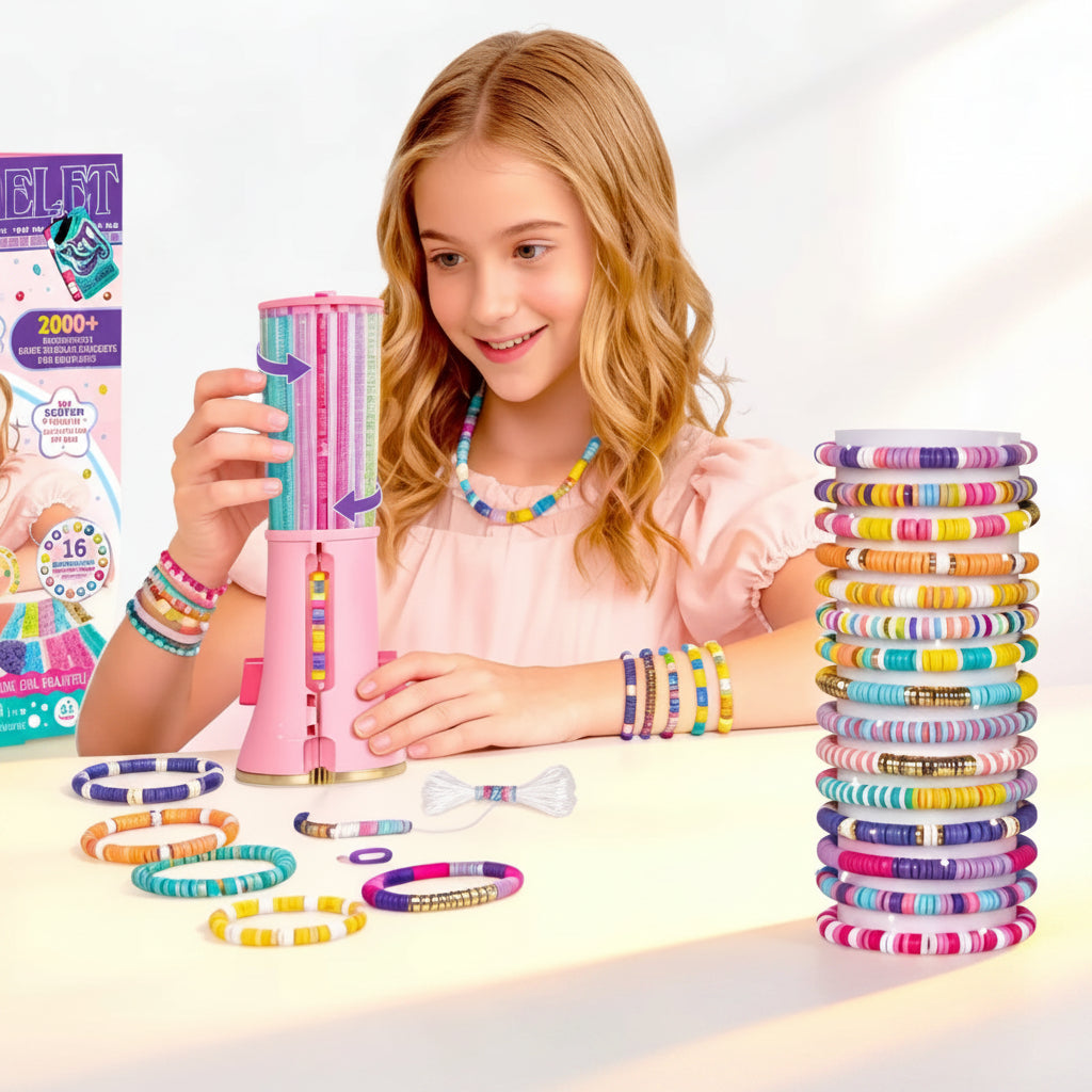 BeadMaster – Kreativt og lærerikt – Sett for å lage armbånd selv