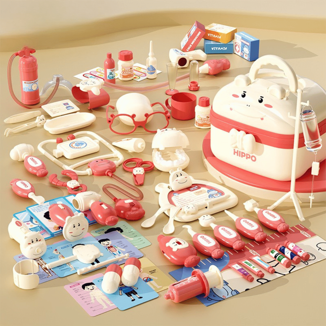 Hippo Doctors Set™ - Minidoktorer i aksjon - Legesett