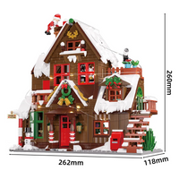Thumbnail for ChristmasHome – Festlig og kreativt – Byggesett til julehus