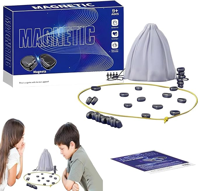 Magnetic Tactic Game™ - Strategisk spillglede - Magnetisk spill