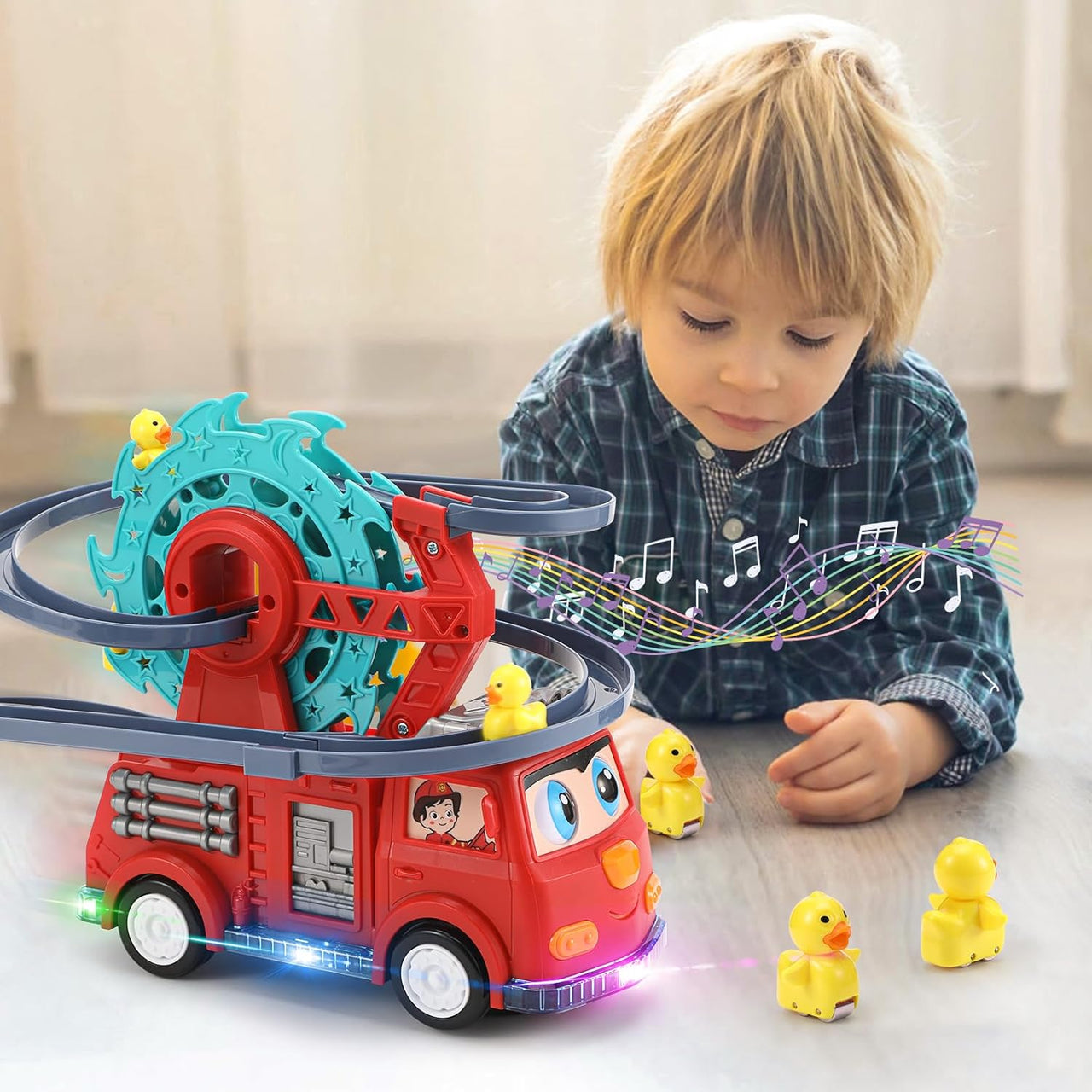 Duck FireTruck™ - Eventyr med ender - Brannbil