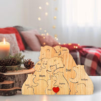 Thumbnail for Family Puzzle™ – Personlig morsdagsgave med bjørnefamilien