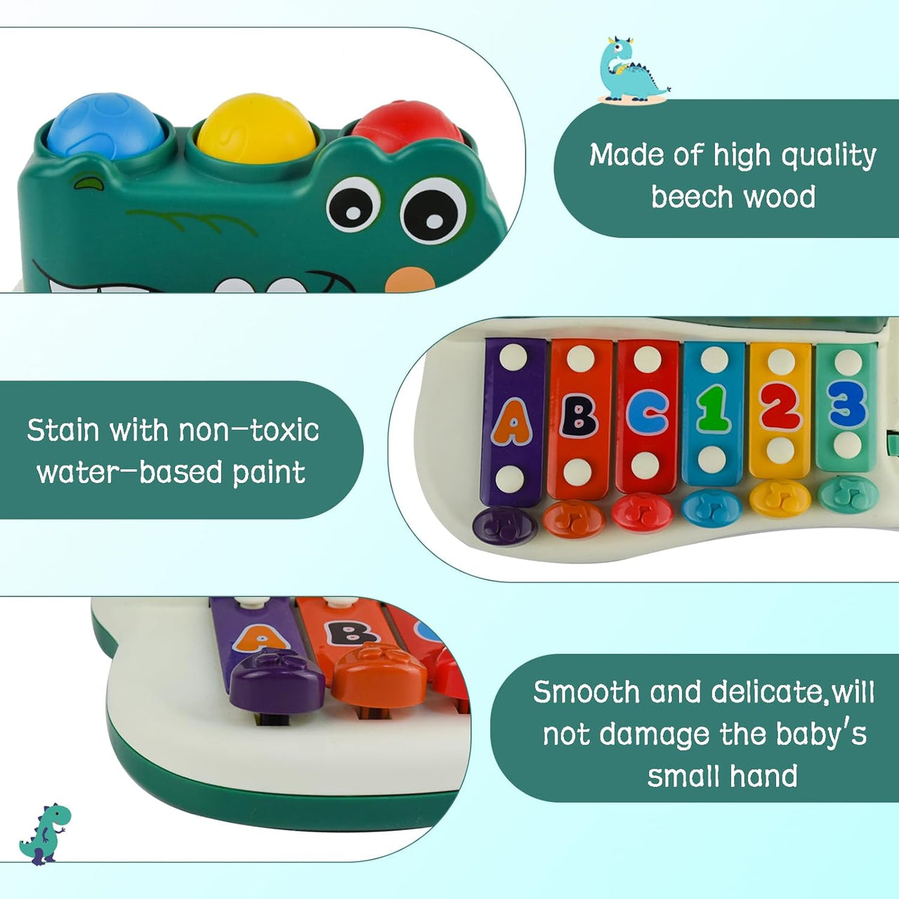 GatorBeats – Musikalsk og morsomt – Hammer Xylofon leketøy