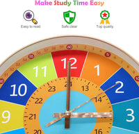 Thumbnail for ChildrenTime – Selvstendig og rolig – pedagogisk veggklokke for barn